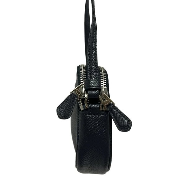 Auth COACH - F34315 Dark Navy Leather Shoulder Bag - Picture 2 of 9